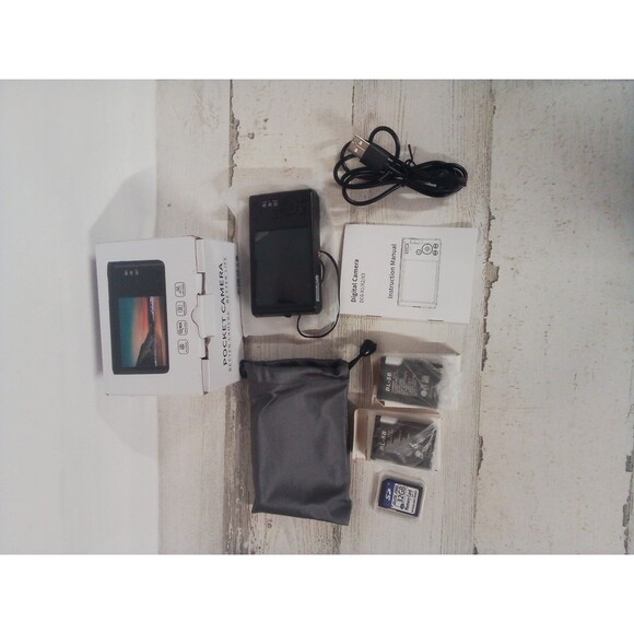 Pocket  Camera Digital Camera 48 Megapixel 4KHD New W Box/Memory card/Bag - Picture 12 of 15